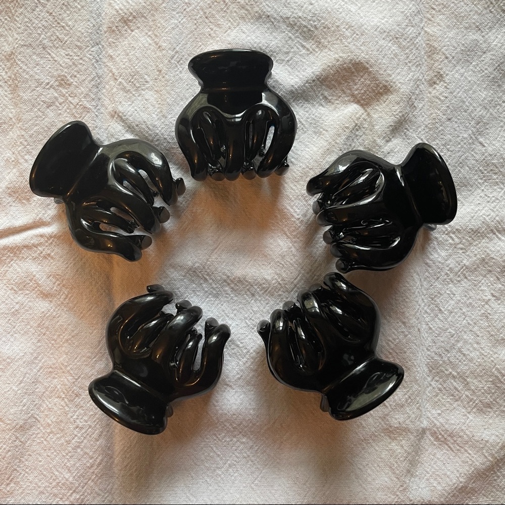 5 Thick Hair Clips / Claws - Secure Firm Grip!